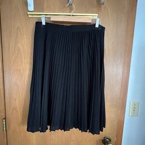 Express Black Midi Skirt XL Petite